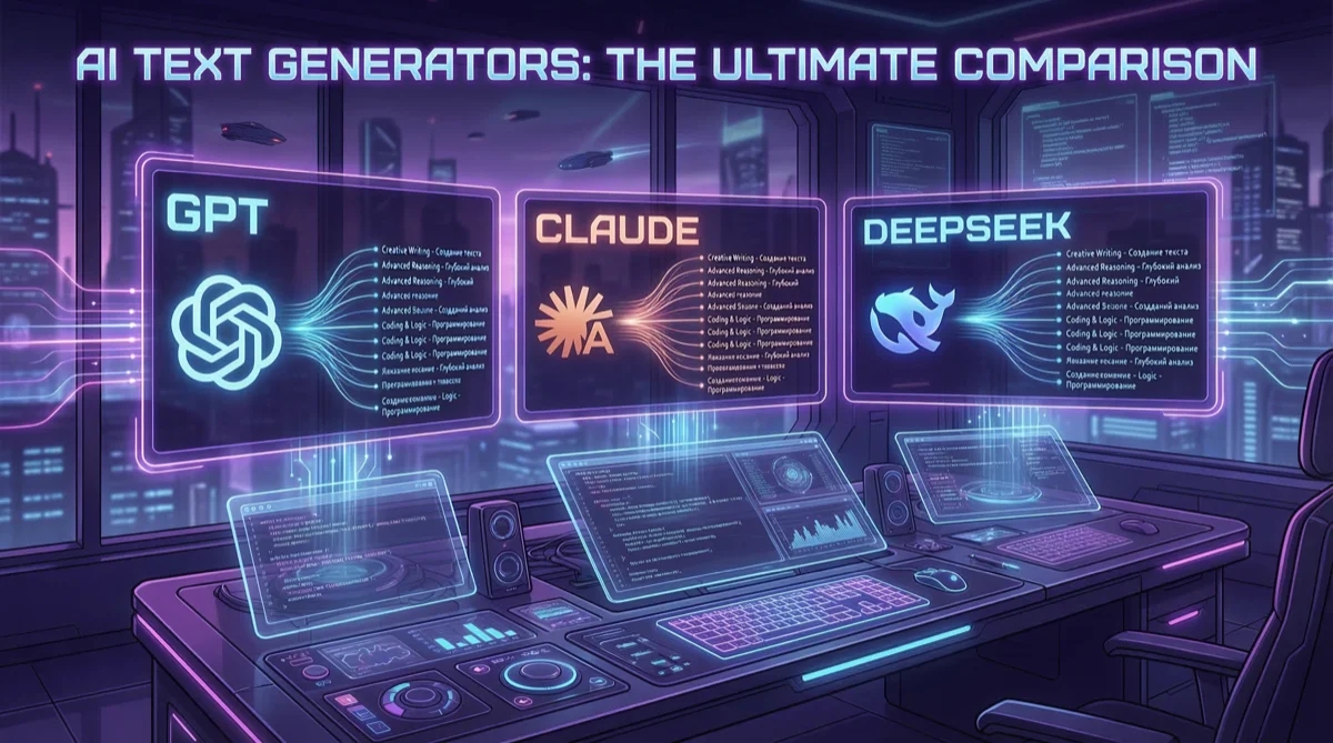 Нейросеть для написания текста — ТОП-7 сервисов 2026