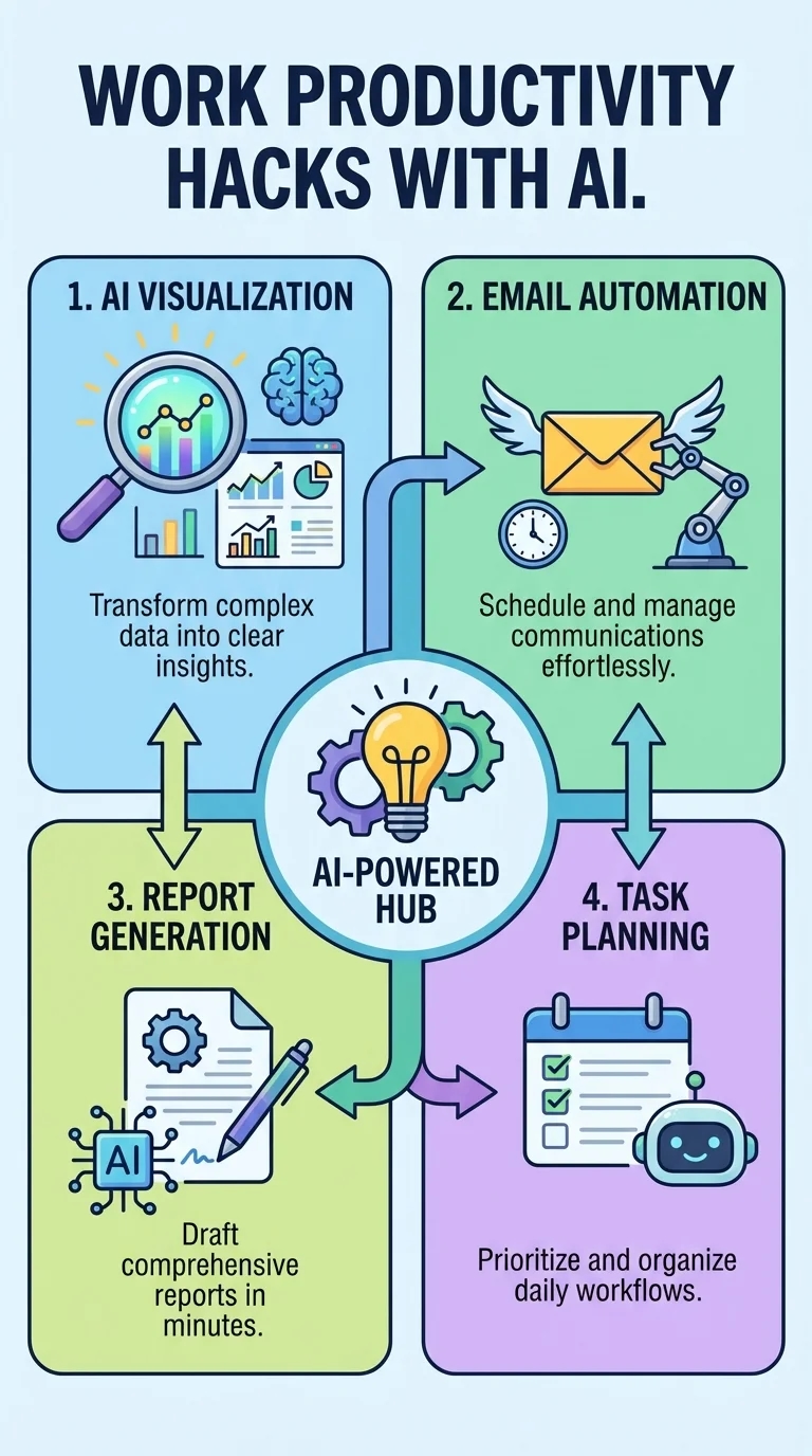 Лайфхаки ChatGPT для продуктивности — письма, отчёты, анализ