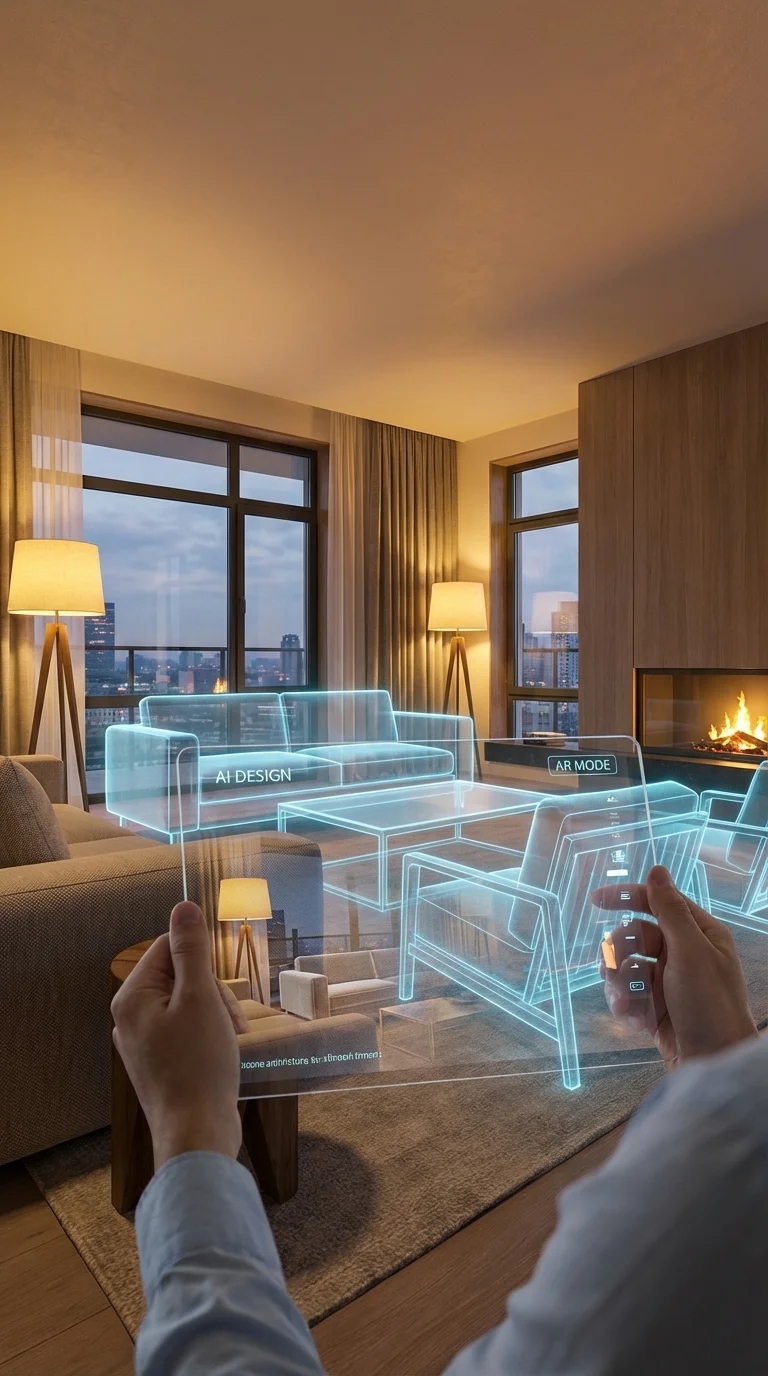 Нейросеть для дизайна интерьера — AI-визуализация 2026