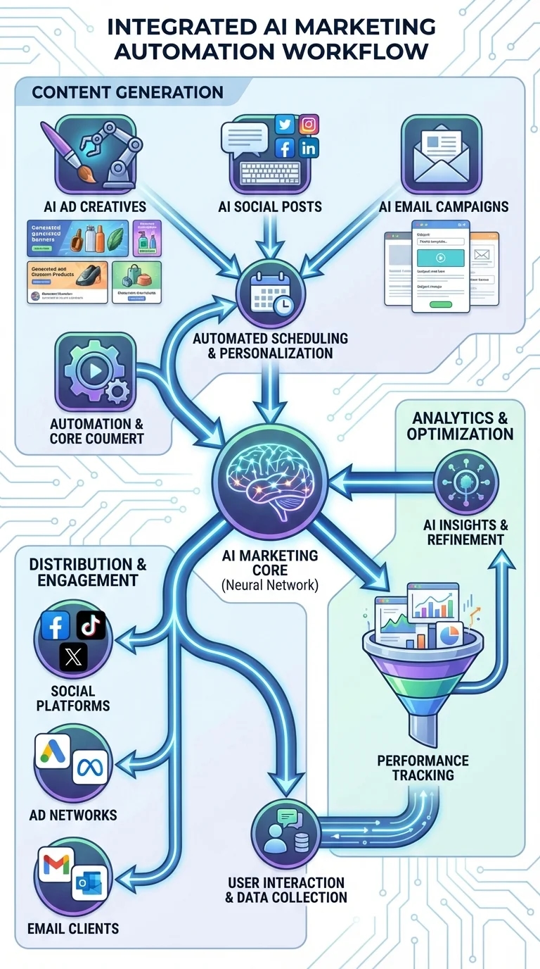 AI-инструменты для маркетинга — контент, аналитика, реклама