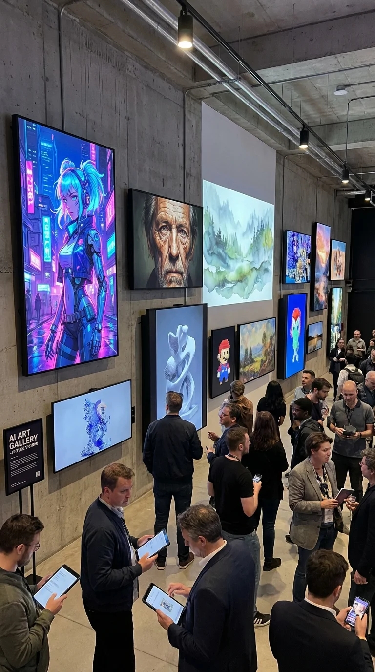 AI-арт генераторы — Midjourney, Stable Diffusion, DALL-E, Flux