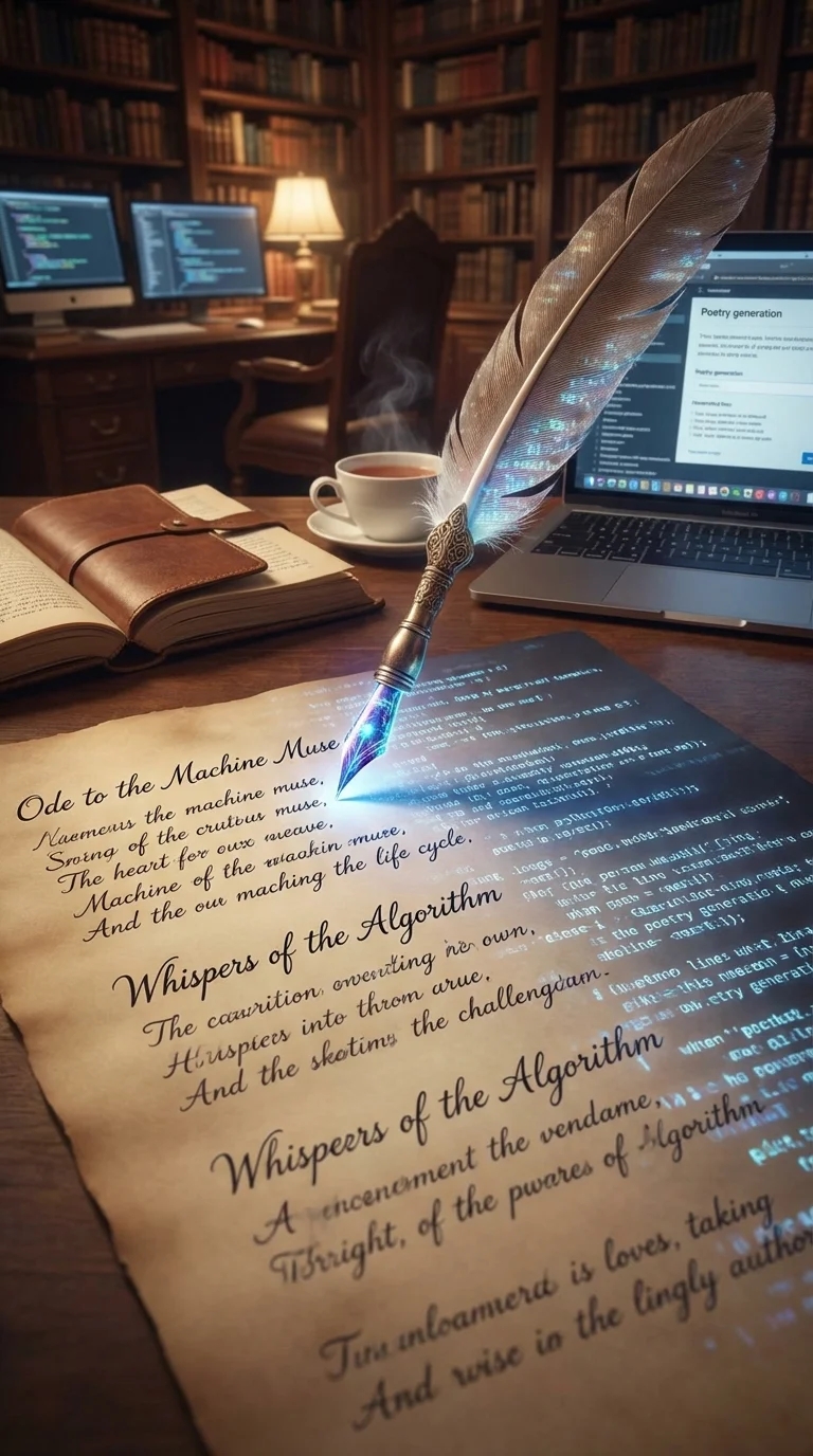 Нейросеть для стихов — AI-поэзия 2026
