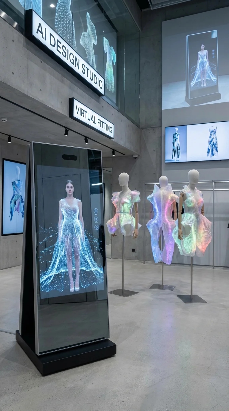 Виртуальная примерка одежды и AI-дизайн