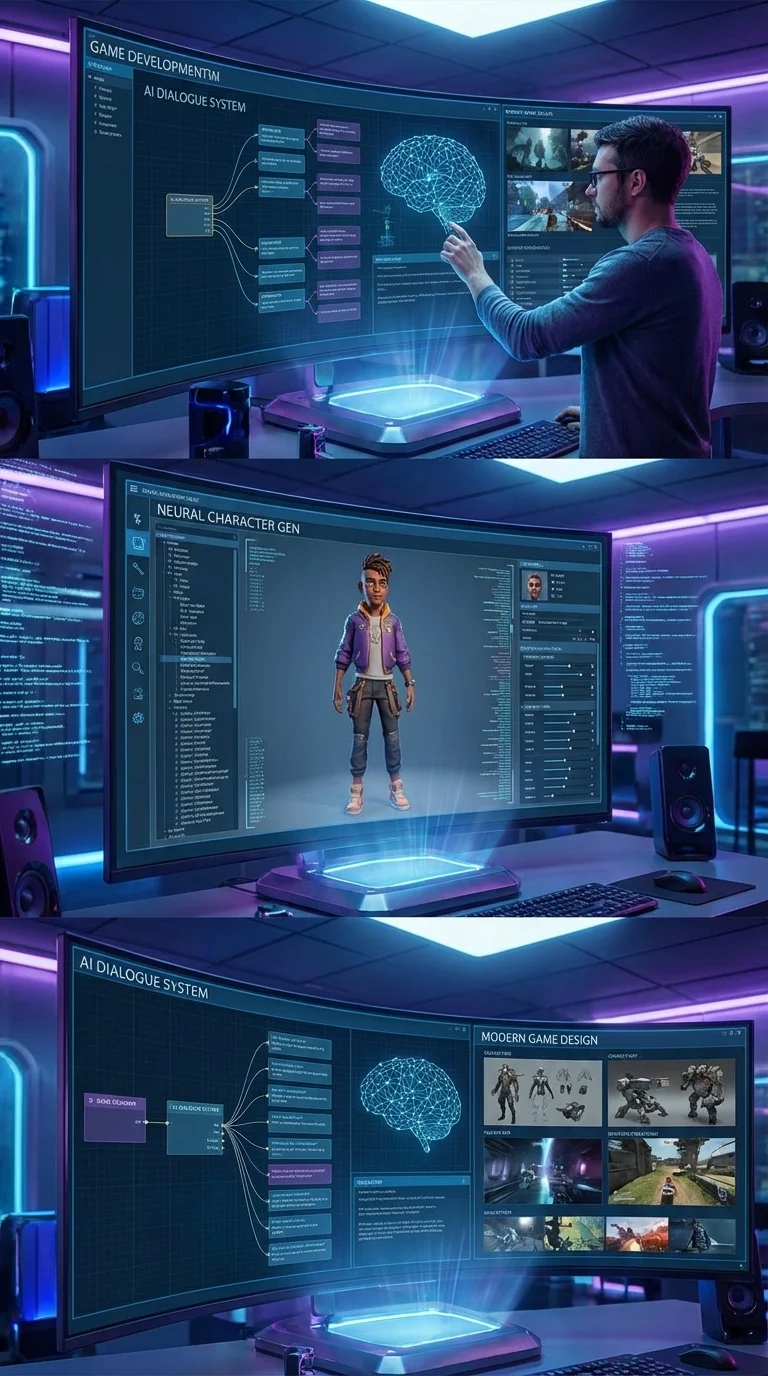 AI для NPC-диалогов и генерации игрового контента