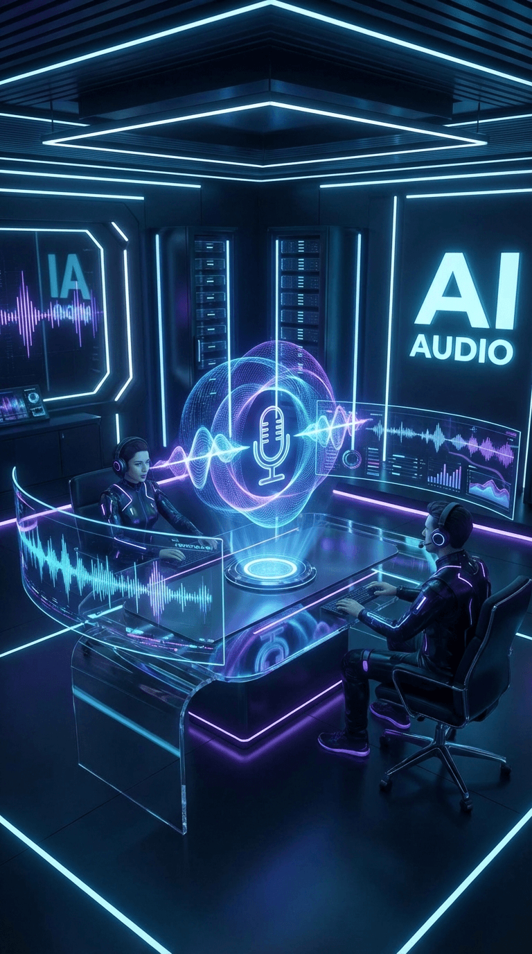 ИИ-подкасты нового поколения: нейросети создают аудиоконтент без участия человека