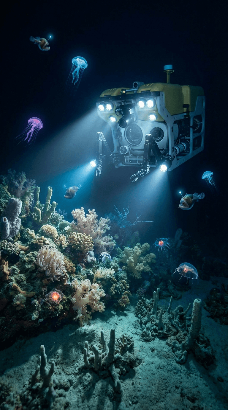 ИИ исследует глубины океана: автономные роботы NOAA охотятся за глубоководной жизнью