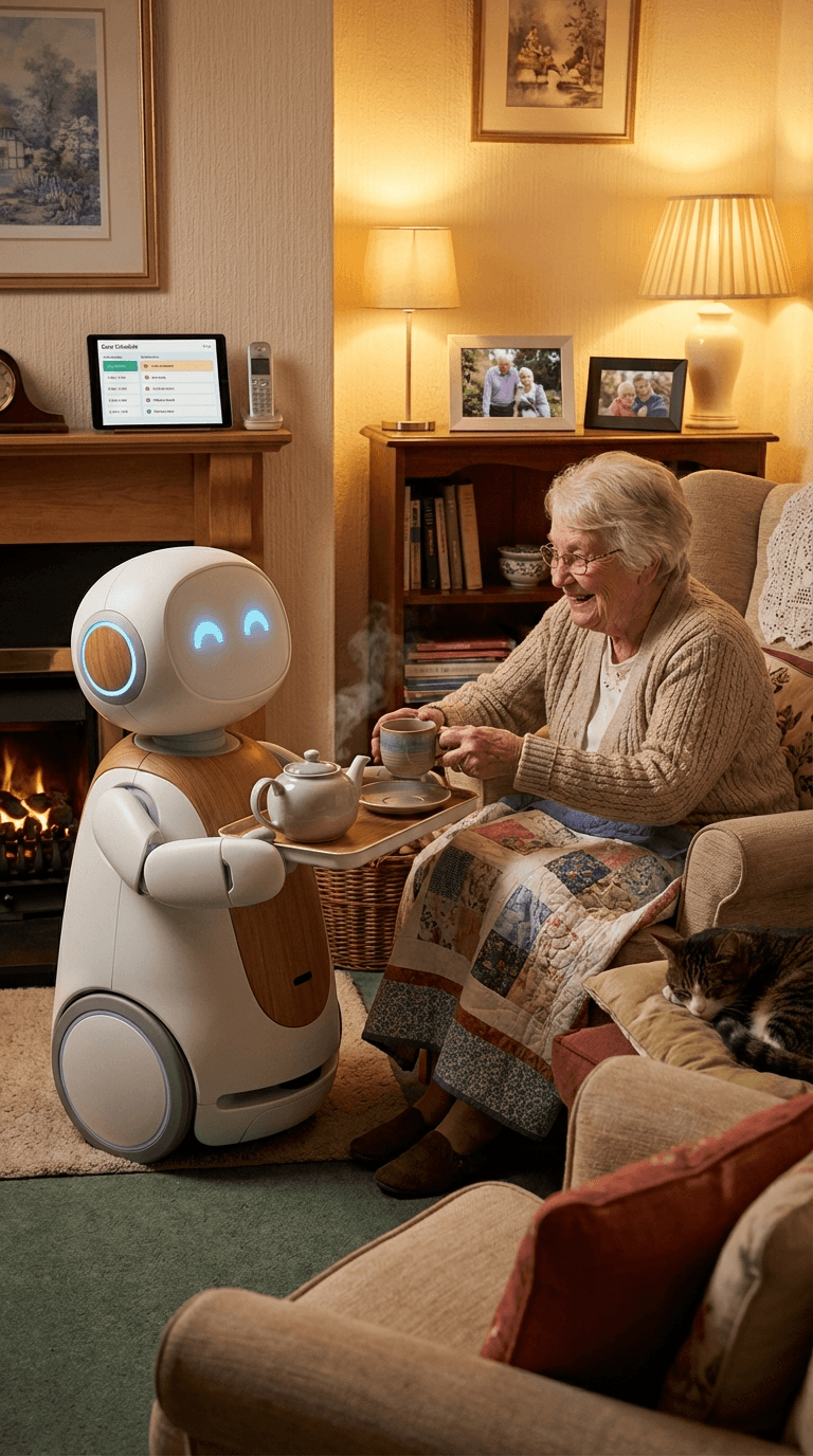 Роботы-компаньоны для пожилых: Hyodol выходит на рынок США после успеха в Южной Корее