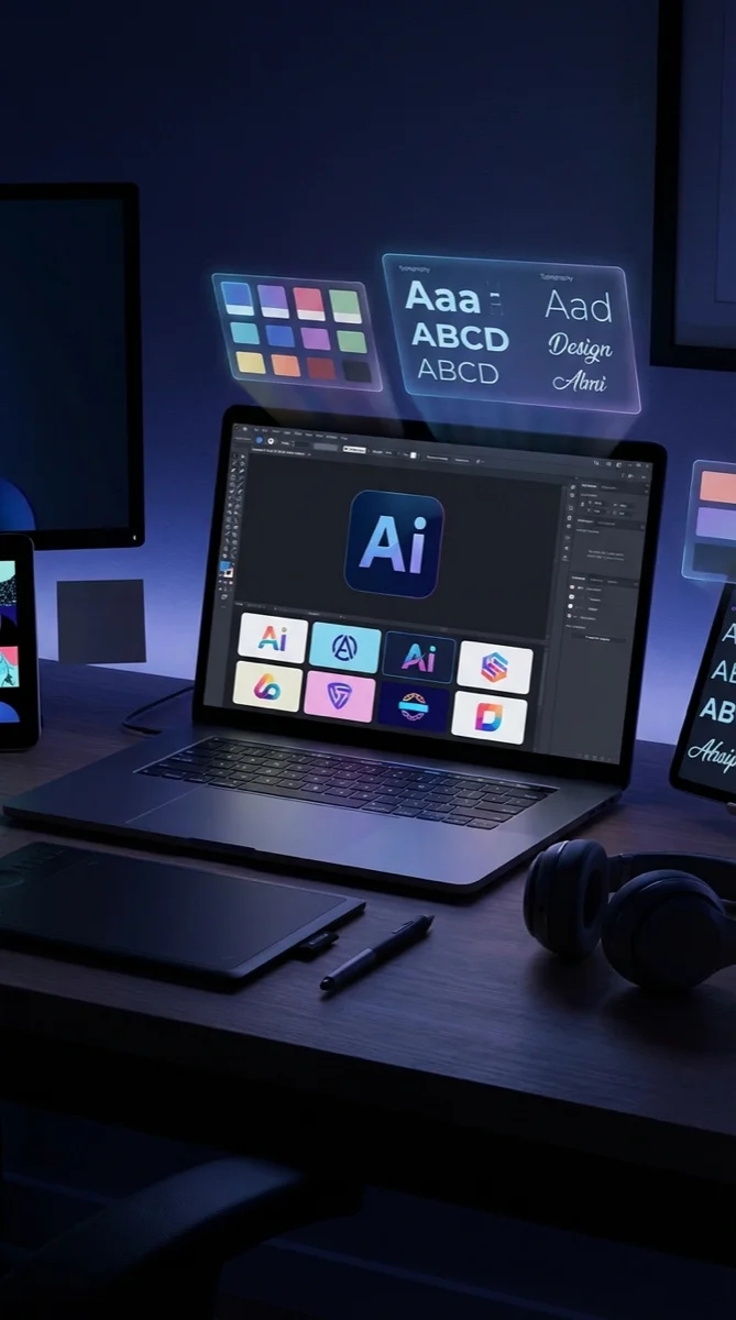 Генерация логотипа нейросетью — выбор инструмента