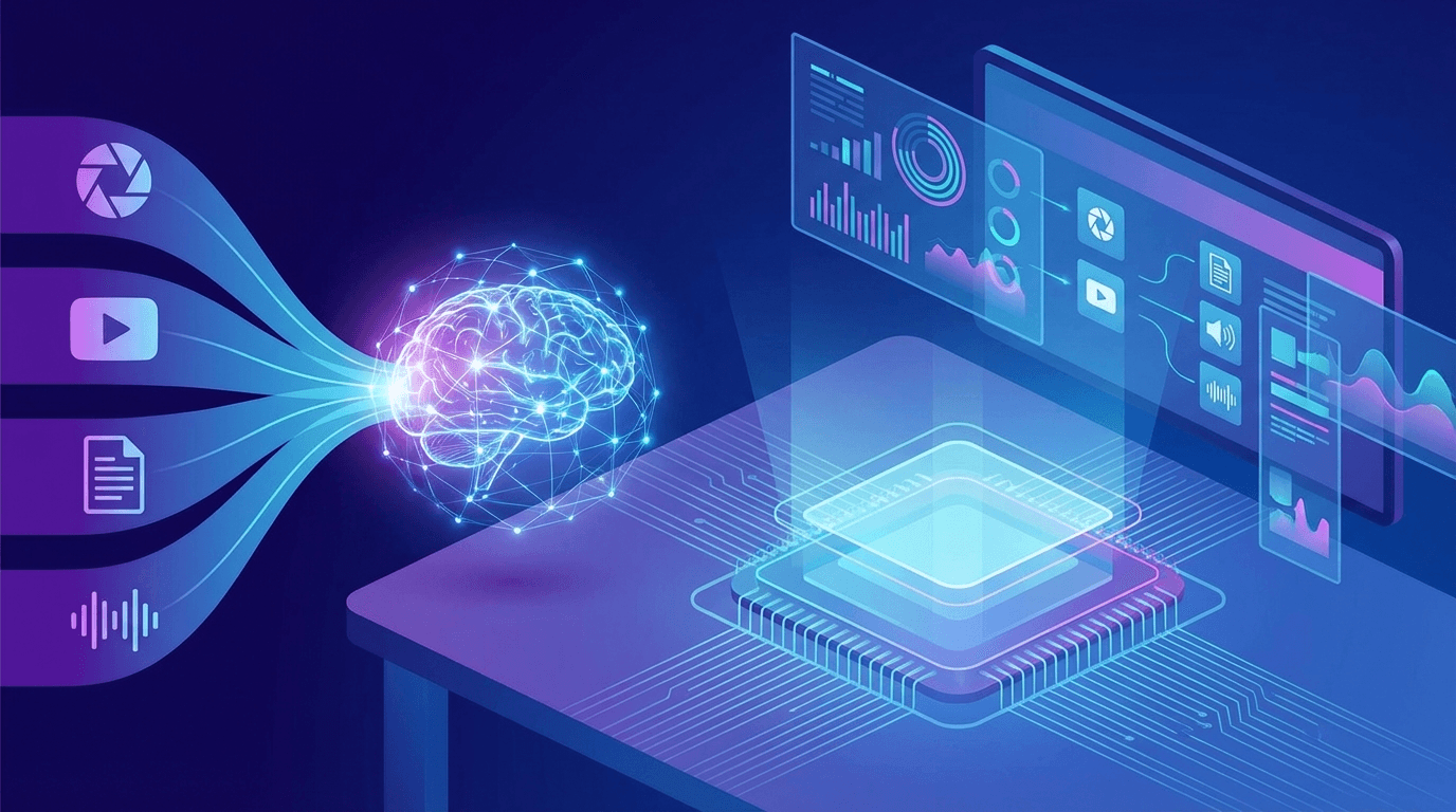Рабочее пространство с мультимодальным ИИ-ассистентом