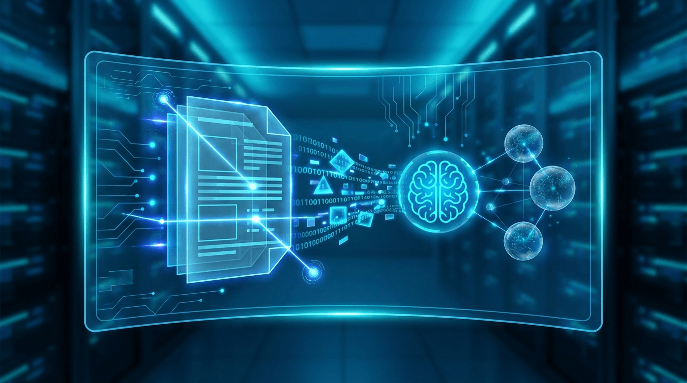 Интерфейс нейросети с визуализацией извлечения данных из PDF