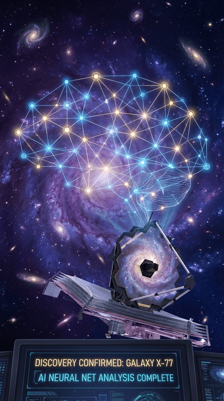 ИИ утроил число открытых галактик на снимках телескопа Джеймса Уэбба