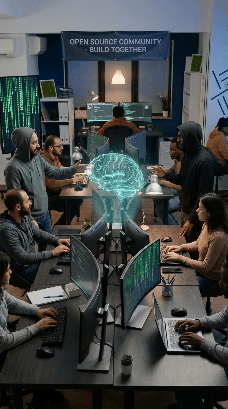 Открытые ИИ-модели догоняют GPT-5: DeepSeek V3.2, Nemotron 3 и китайский прорыв