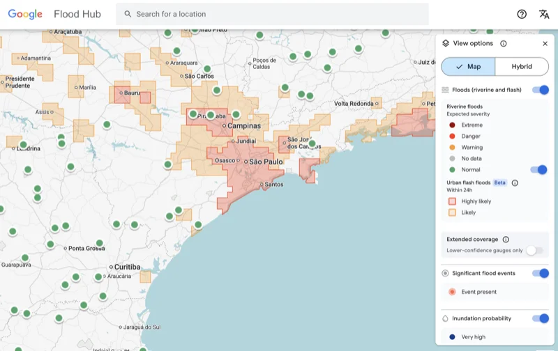 Google AI создал систему предсказания наводнений Groundsource на базе Gemini