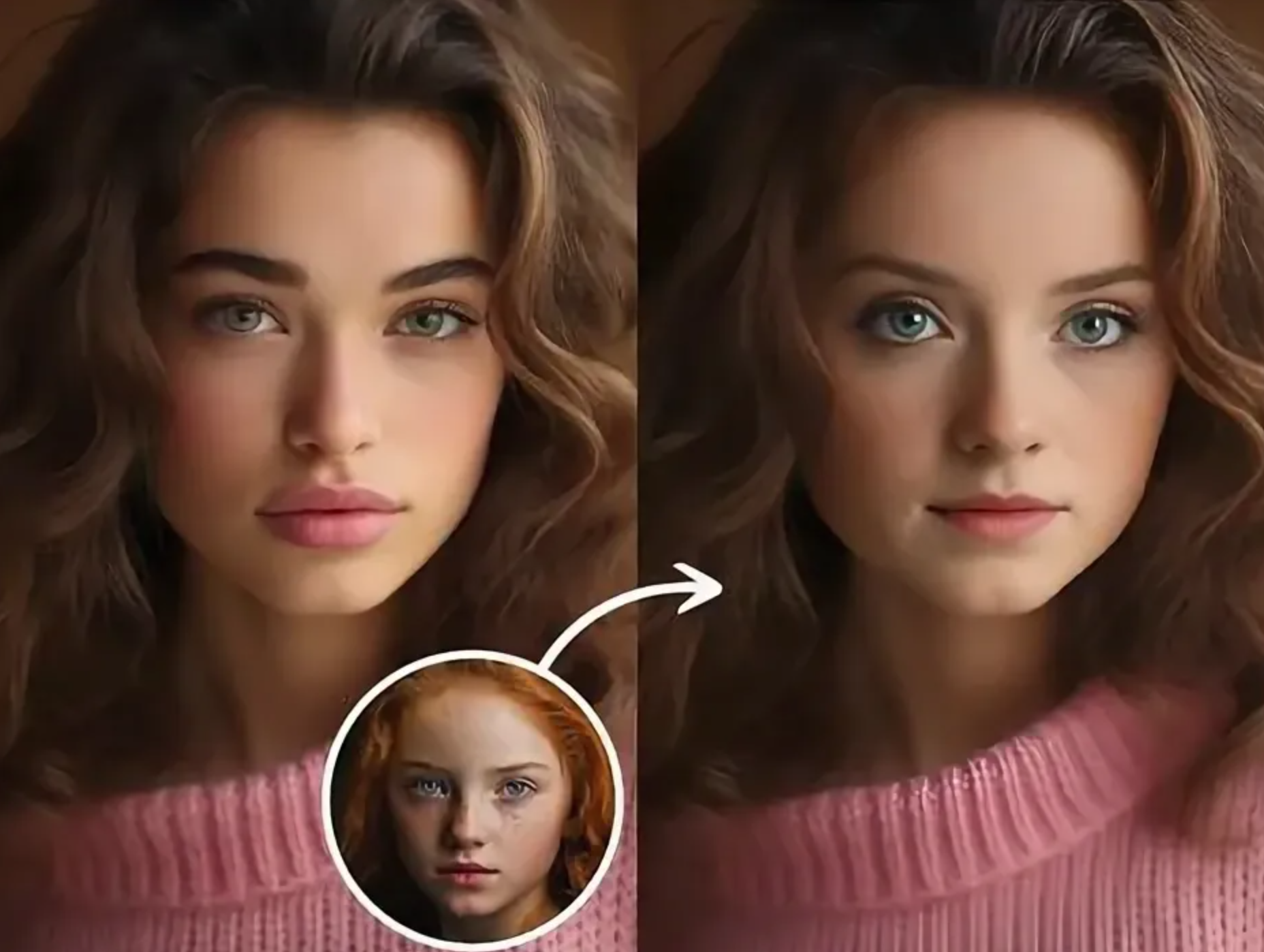 Face swap — перенос лица на другое фото