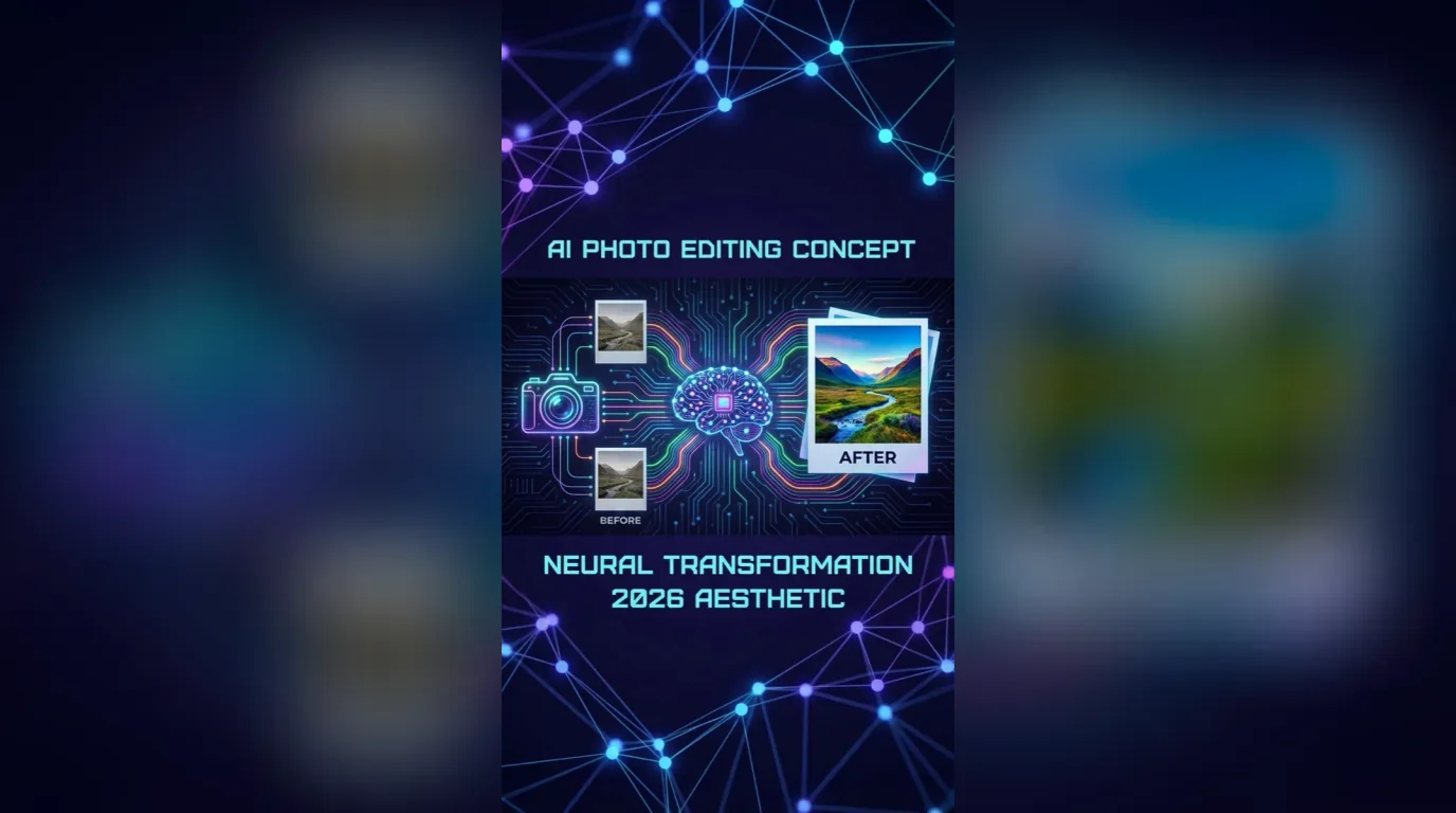 AI обрабатывает фотографию