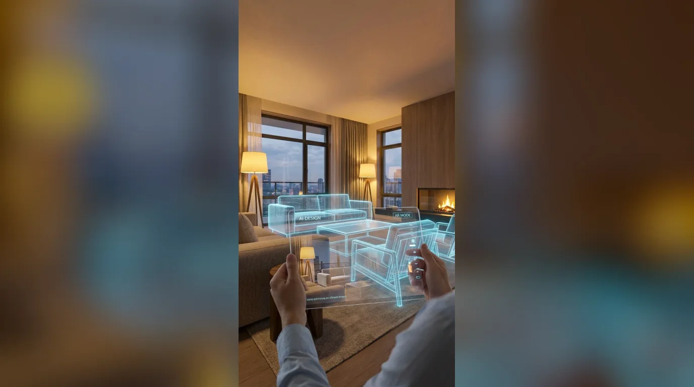 Нейросеть для дизайна интерьера — AI-визуализация
