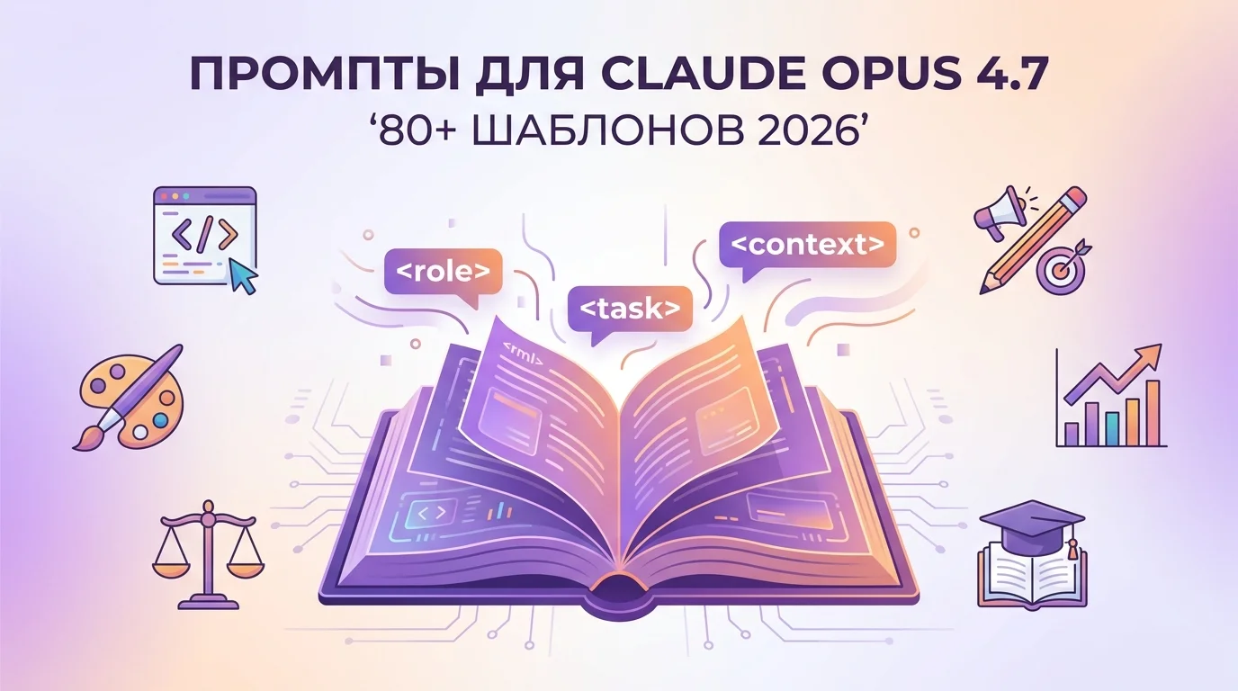 Книга с тегами промптов