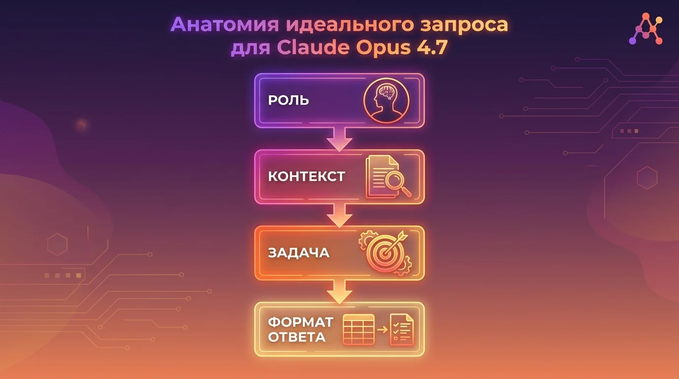 Схема анатомии идеального запроса