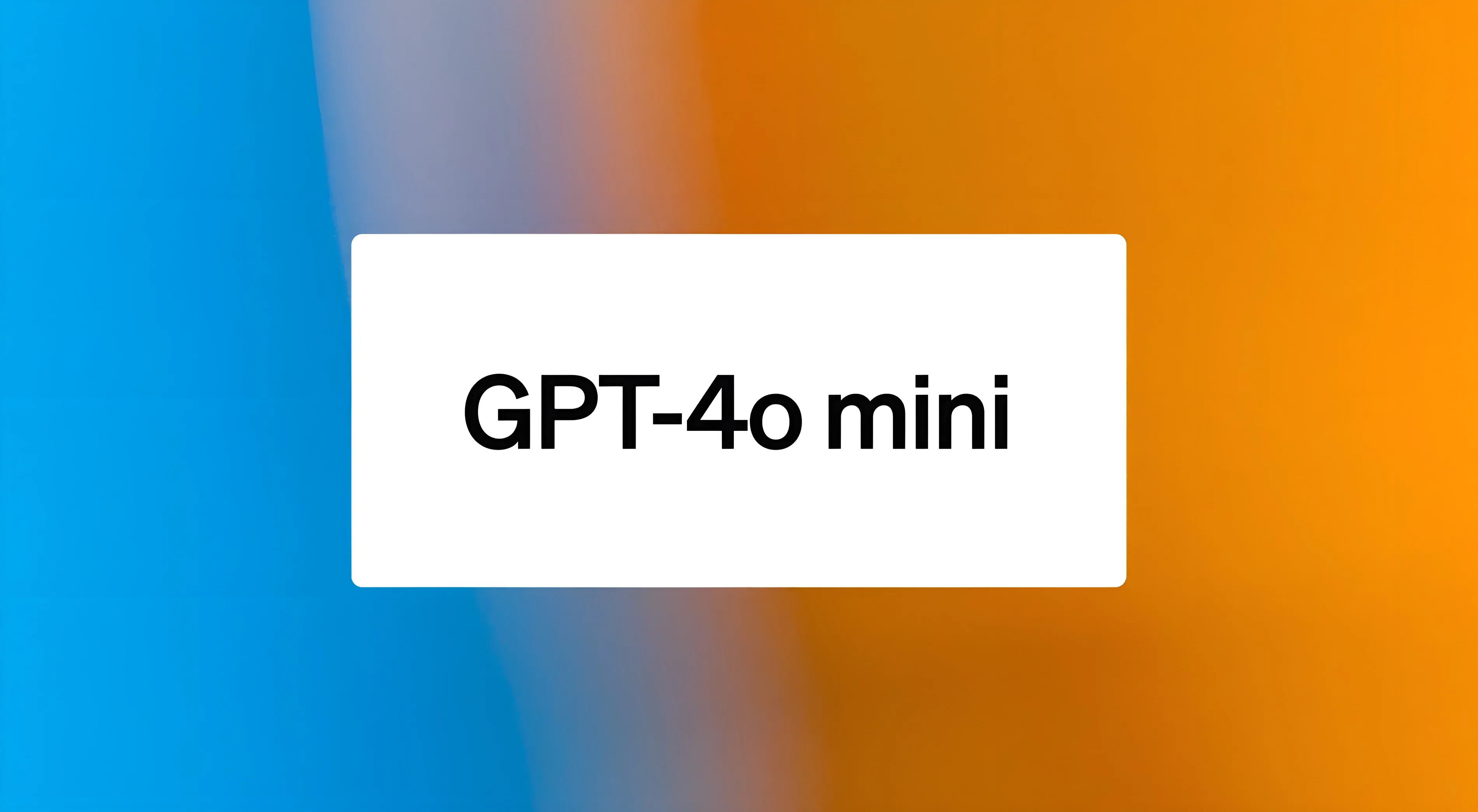 Логотип нейросети GPT-4o mini